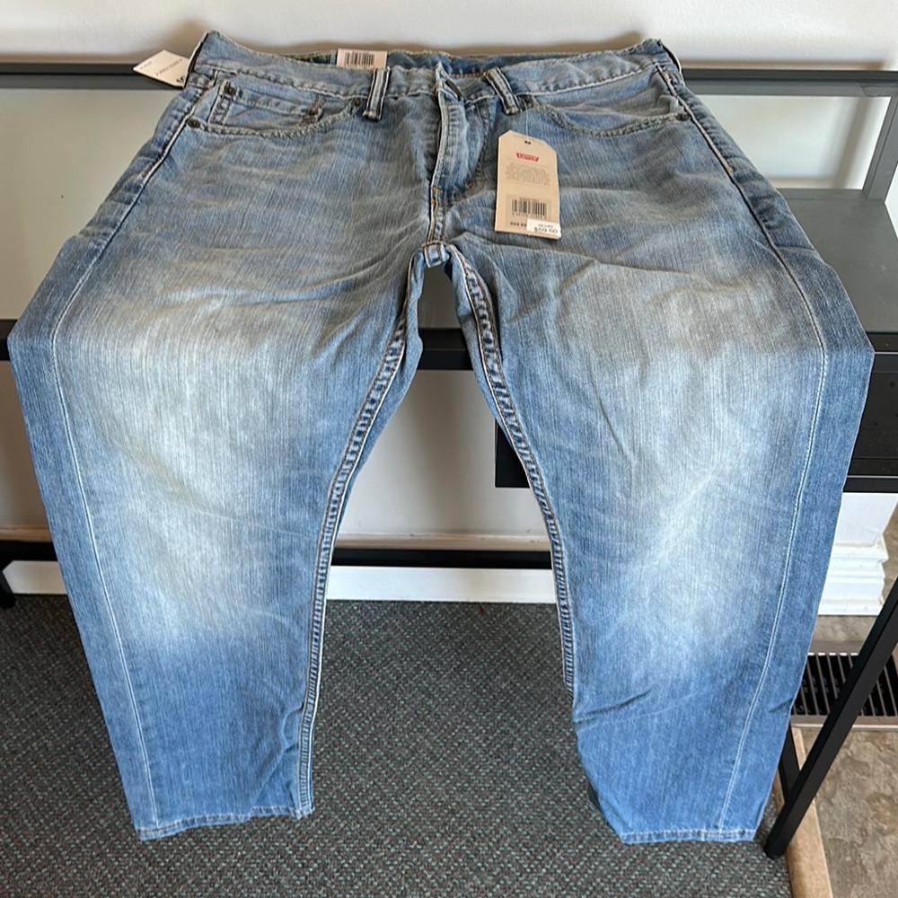 Levi's Blue Straight Jeans Classic Denim never worn